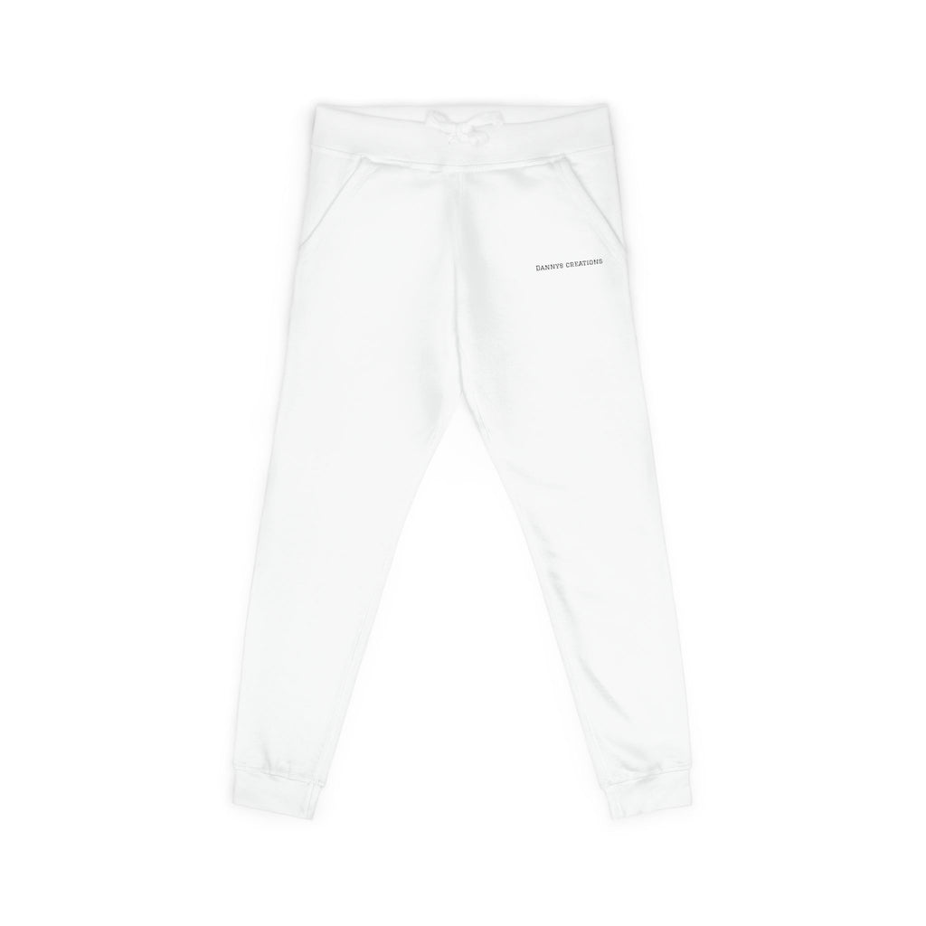 Embroidered Fleece Sweatpants — Cozy Everyday Lounge Pants